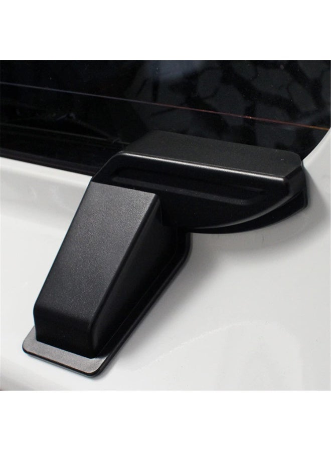KISSUN 2PCS ABS Rear Windshield Heating Wire Protection Cover For Suzuki Jimny 2019 2020 2021 JB64 JB74W Black Protector Cover Trim - Image 5